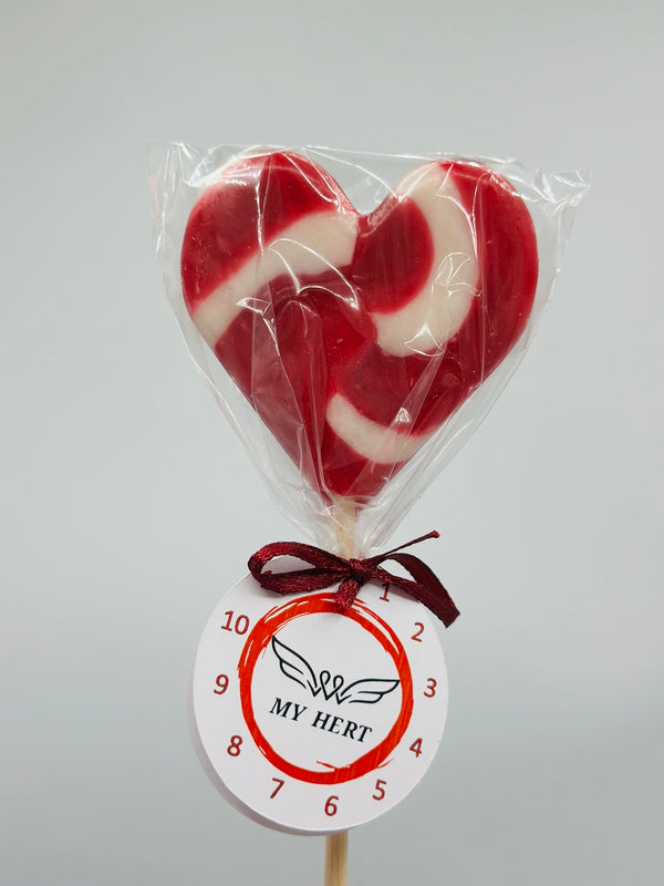 Blackcurrant HEART ♥️ lollipop