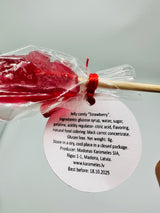 Jelly candies STRAWBERRY BRONTOSAURUS