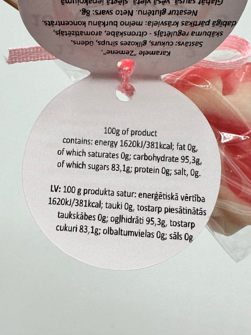Harð sælgæti JARÐARBERJA TÝRANNOSAURUS